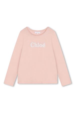 tshirt in cotone rosa CHLOE' KIDS | C2024545K